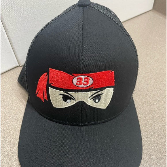 Billy Strings Hat Winter Tour Ninja Black Mesh Trucker Cap Snapback NEW - Picture 1 of 5